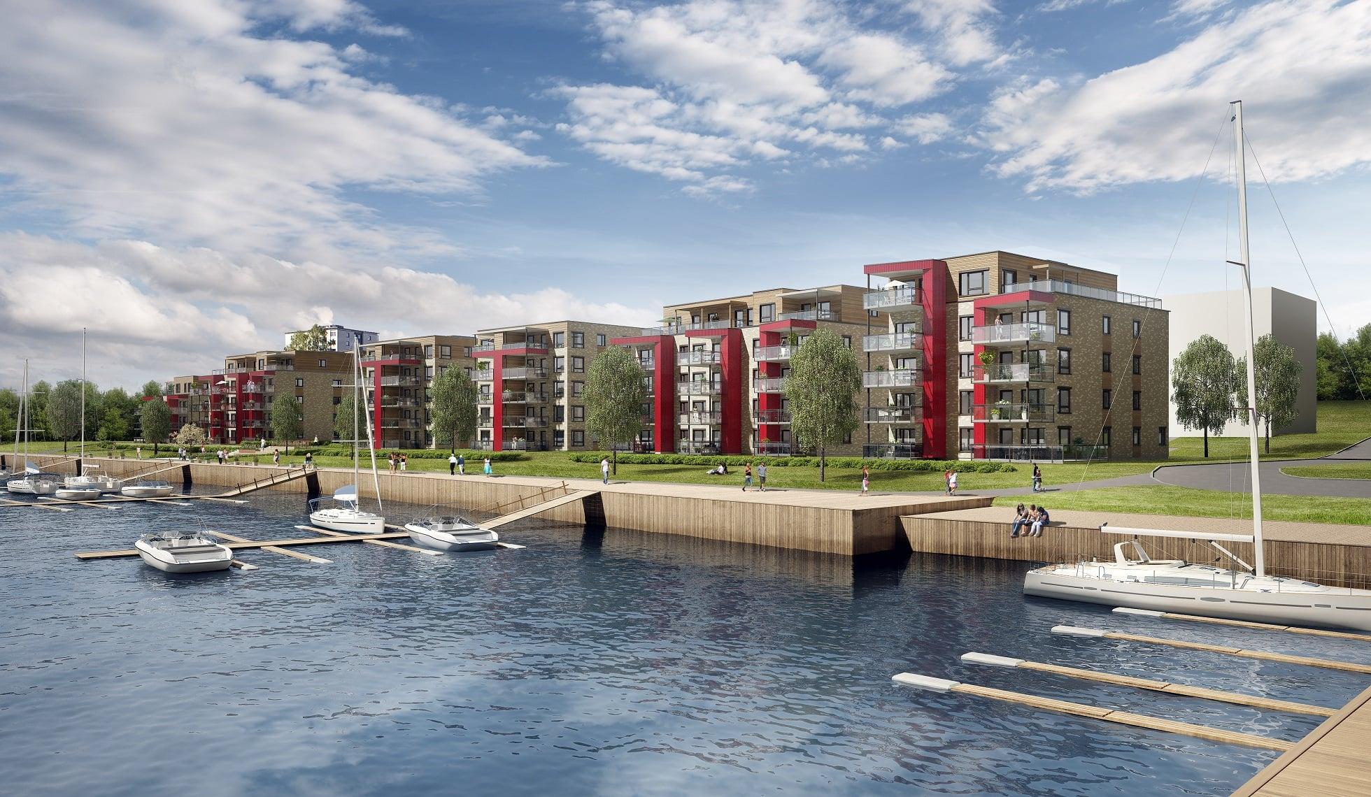 Idyllisk langs elven