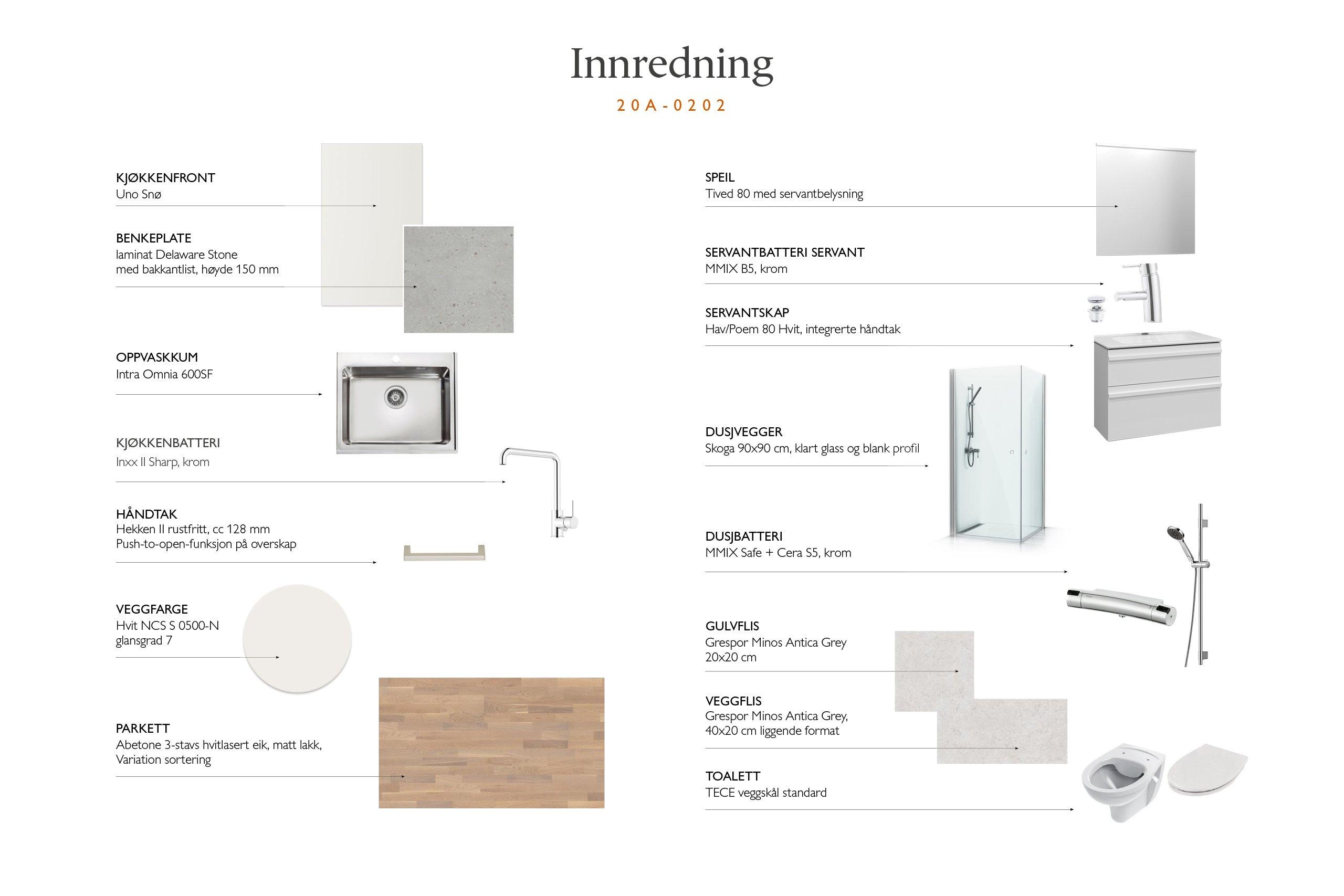 Innredning 20A-0202