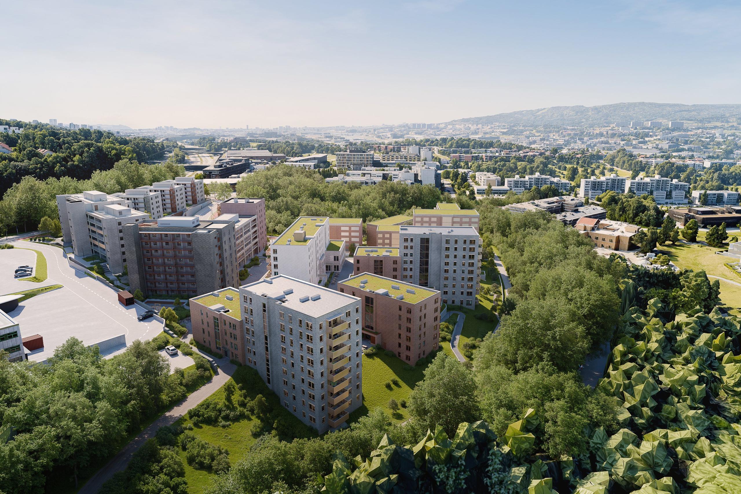 Granstangen Park Eksteriør Overview Uttak Custom V3 Plyo