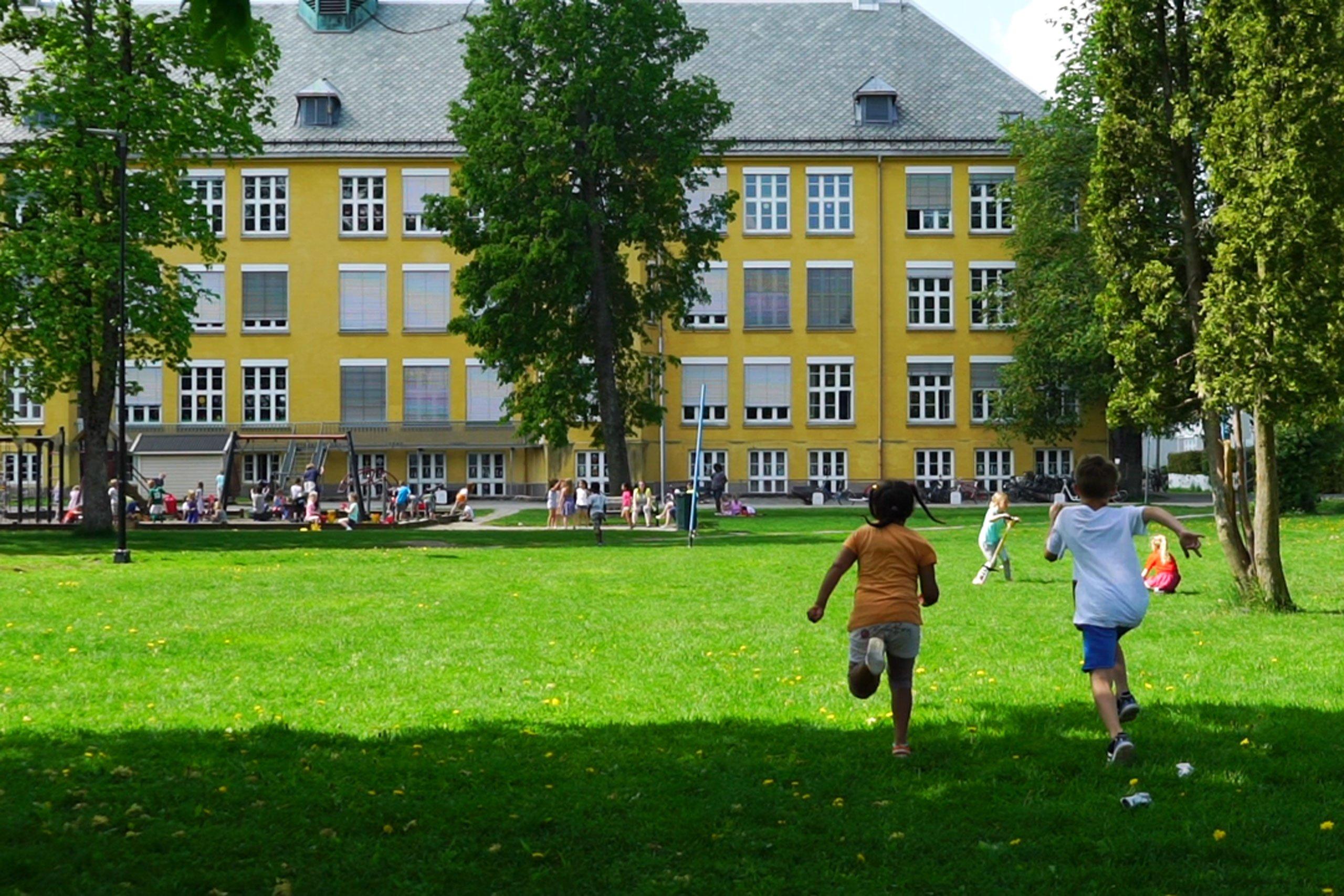 Gode skoletilbud i Lillestrøm ved nye leiligheter på Lundkvartalet