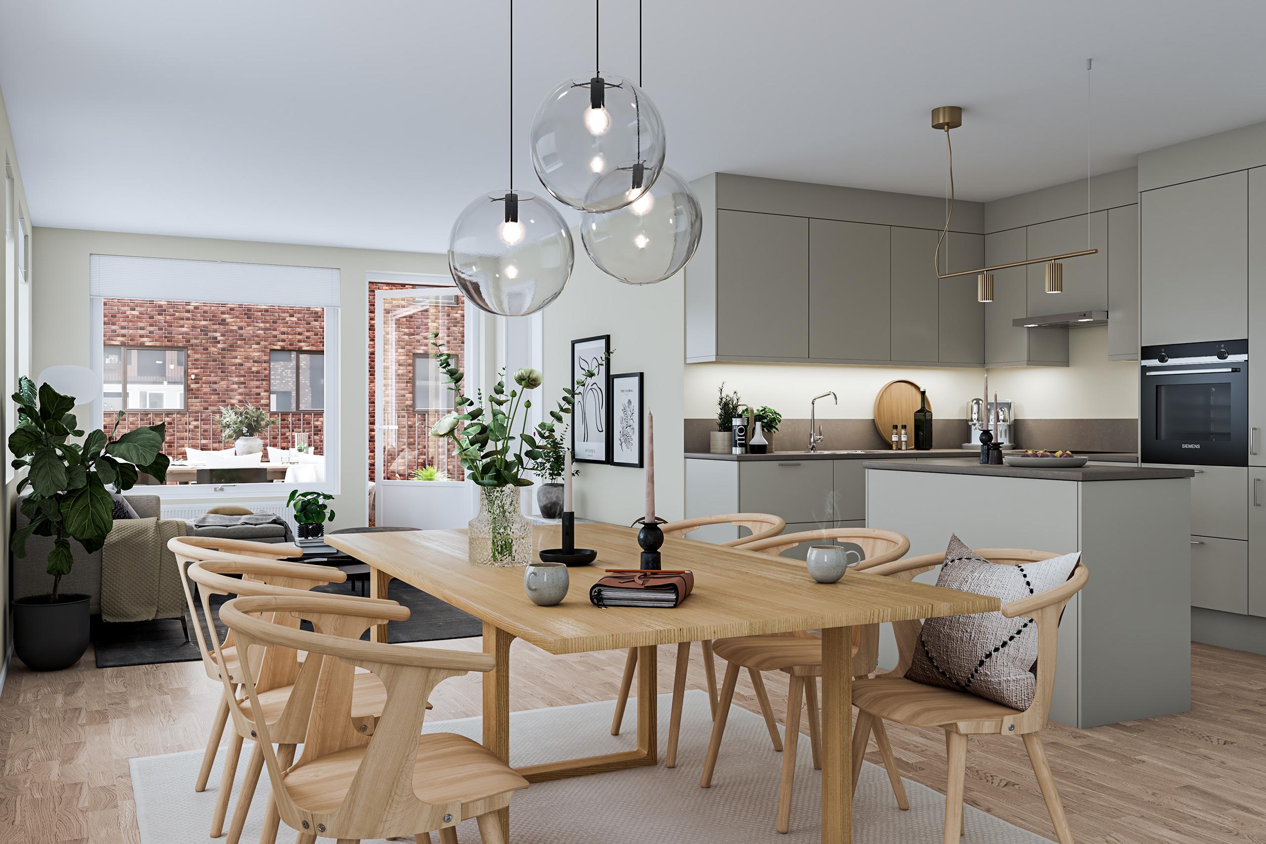 3-roms endeleilighet