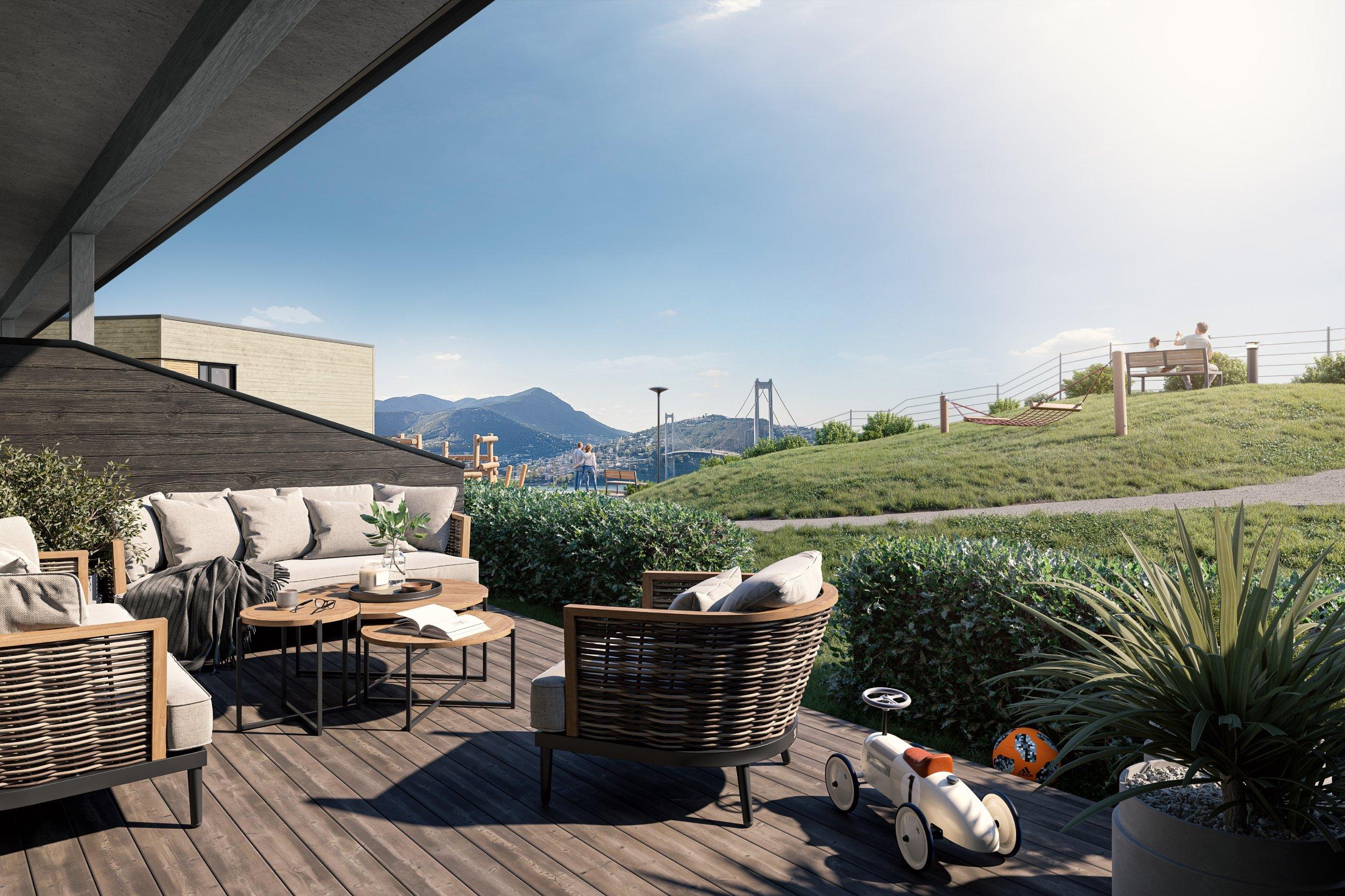 Velkommen hjem til en fantastisk utsikt