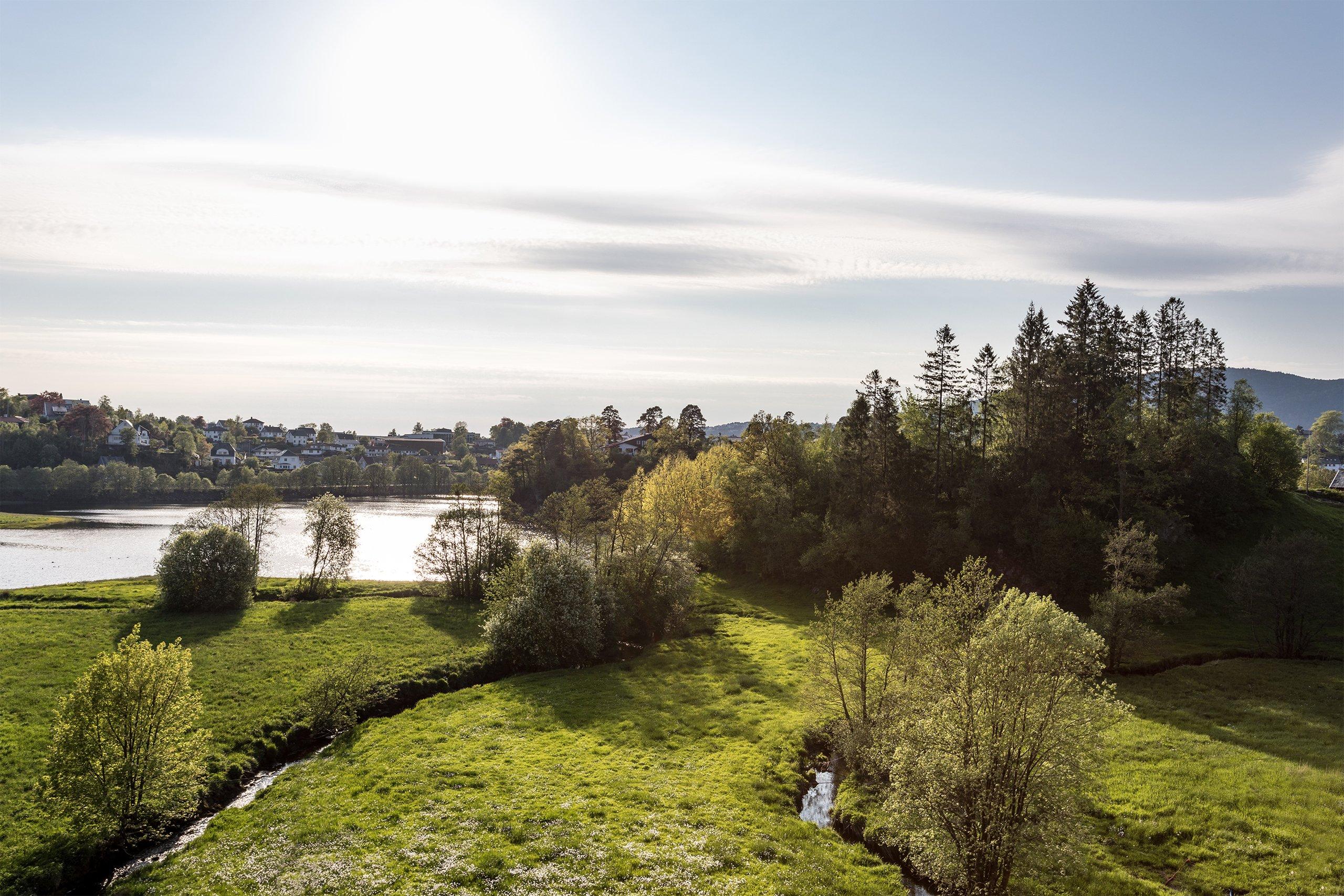 Oversiktsbilde av Nesstun