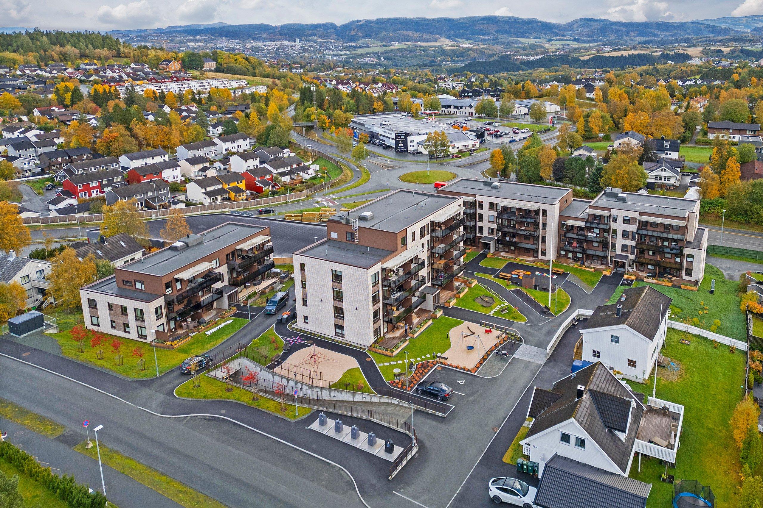 Stavset Altura - Nytt boligprosjekt med 64 moderne leiligheter