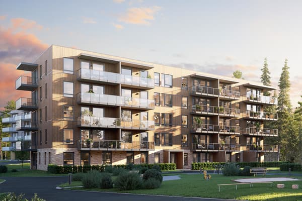 Illustrasjon fasade hus 4