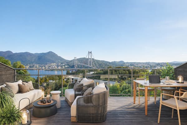 Velkommen hjem til en fantastisk utsikt